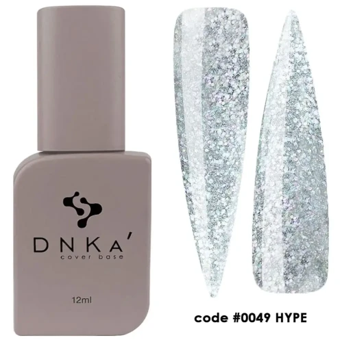 DNKa RUBBER BASE FRENCH NEW FORMULA (cover), 12 ml #0049 Hype
