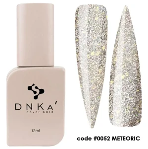 DNKa RUBBER BASE FRENCH NEW FORMULA (cover), 12 ml #0052 Meteoric