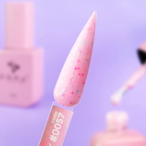 DNKa RUBBER BASE FRENCH NEW FORMULA (cover), 12 ml #0057 Candy