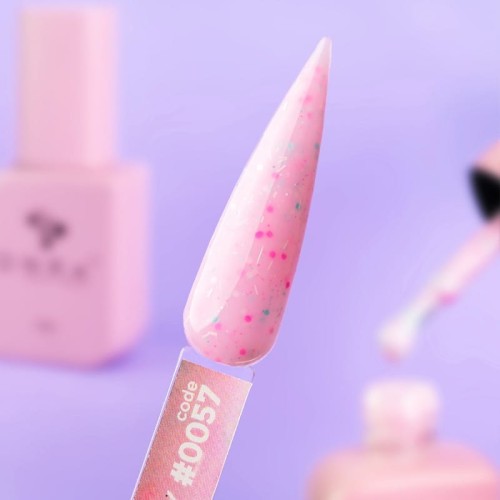 DNKa RUBBER BASE FRENCH NEW FORMULA (cover), 12 ml #0057 Candy