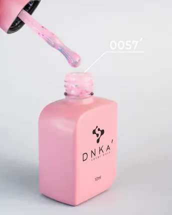 DNKa RUBBER BASE FRENCH NEW FORMULA (cover), 12 ml #0057 Candy