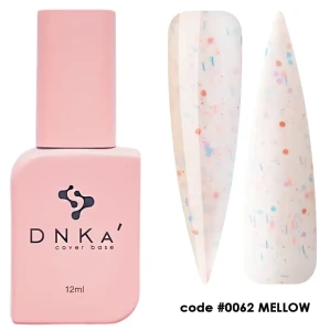 DNKa RUBBER BASE FRENCH NEW FORMULA (cover), 12 ml #0062 Mellow