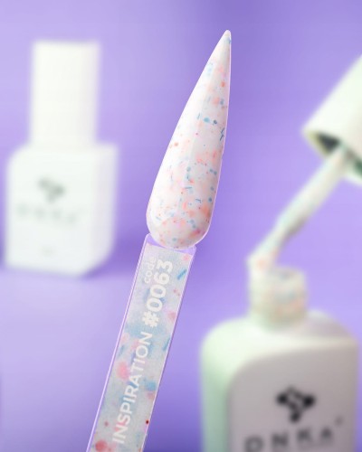 DNKa RUBBER BASE FRENCH NEW FORMULA (cover), 12 ml #0063 Inspiration