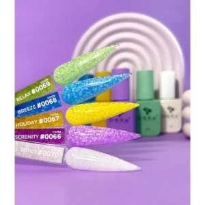 DNKa RUBBER BASE FRENCH NEW FORMULA (cover), 12 ml #0067 Holiday