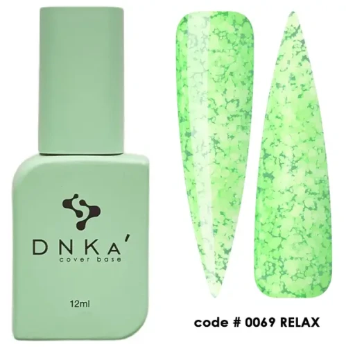 DNKa RUBBER BASE FRENCH NEW FORMULA (cover), 12 ml #0069 Relax
