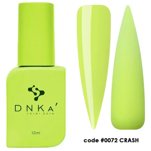 DNKa RUBBER BASE FRENCH NEW FORMULA (cover), 12 ml #0072 Crash