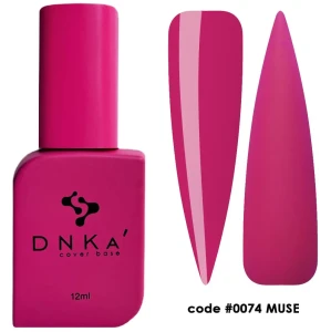 DNKa RUBBER BASE FRENCH NEW FORMULA (cover), 12 ml #0074 Muse
