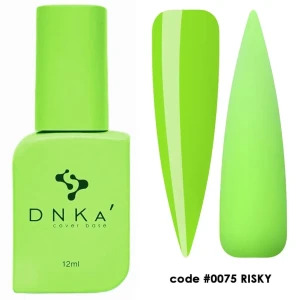 DNKa RUBBER BASE FRENCH NEW FORMULA (cover), 12 ml #0075 Riski