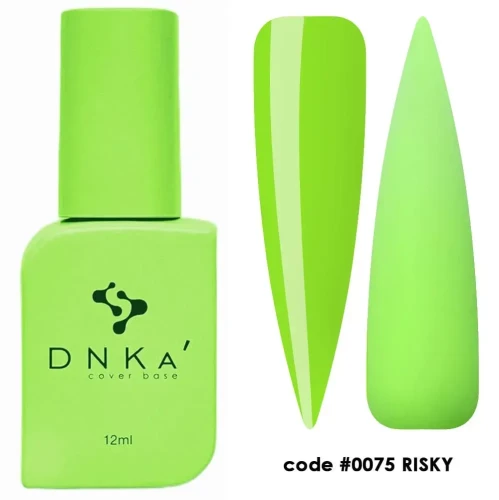 DNKa RUBBER BASE FRENCH NEW FORMULA (cover), 12 ml #0075 Riski