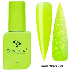 DNKa RUBBER BASE FRENCH NEW FORMULA (cover), 12 ml #0079 Joy