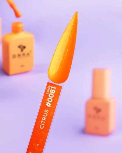DNKa RUBBER BASE FRENCH NEW FORMULA (cover), 12 ml #0081 Citrus