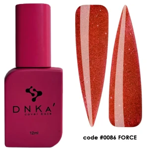 DNKa RUBBER BASE FRENCH NEW FORMULA (cover), 12 ml #0086 Force