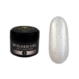 CRYSTAL Builder Gel FLEX nr 3 - 15 ml