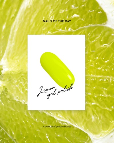 NAILSOFTHEDAY gel polish Lemon-229, 10 ml