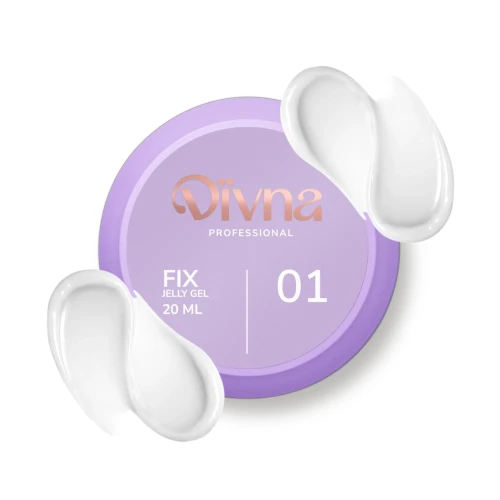 DIVNA Fix Jelly Gel 01 15 ml Mleczny