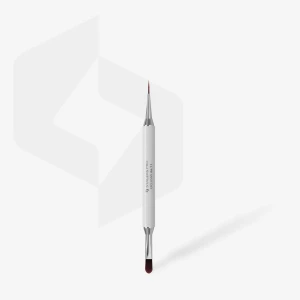 STALEKS EXCLUSIVE Dwustronny pędzel do żelu 11 mm / liner 12 mm