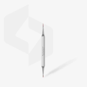 STALEKS EXCLUSIVE Dwustronny pędzel liner 7 mm / do żelu 12 mm