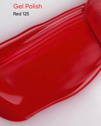 NAILSOFTHEDAY gel polish Red-125, 10 ml