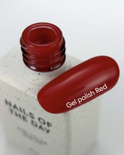 NAILSOFTHEDAY gel polish Red-125, 10 ml