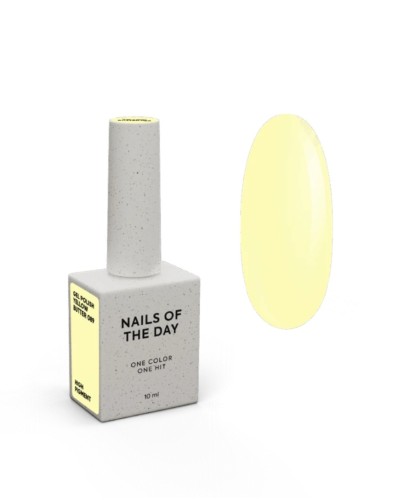 NAILSOFTHEDAY gel polish Yellow butter-089, 10 ml