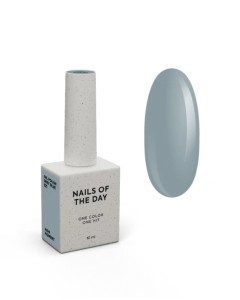 NAILSOFTHEDAY gel polish Grey blue-021, 10 ml