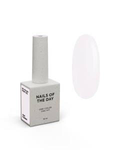 NAILSOFTHEDAY gel polish Ivory-073, 10 ml