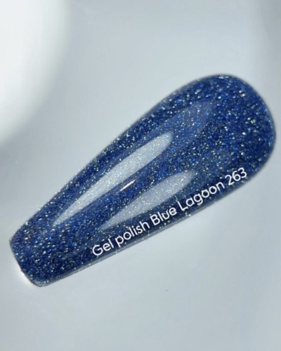 NAILSOFTHEDAY gel polish Blue Lagoon-263, 10 ml