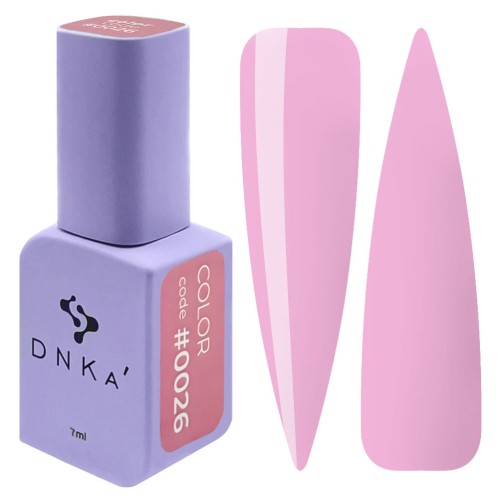 DNKa COLOR GEL POLISH NEW FORMULA, 7 ml #0026