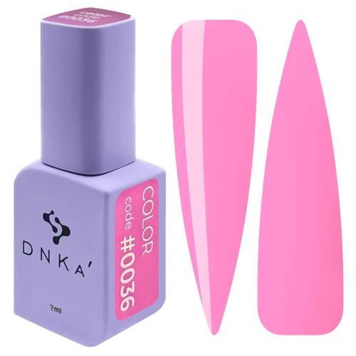 DNKa COLOR GEL POLISH NEW FORMULA, 7 ml #0036
