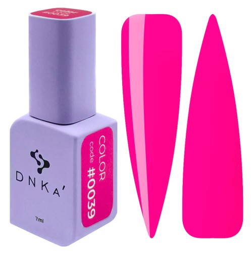 DNKa COLOR GEL POLISH NEW FORMULA, 7 ml #0039