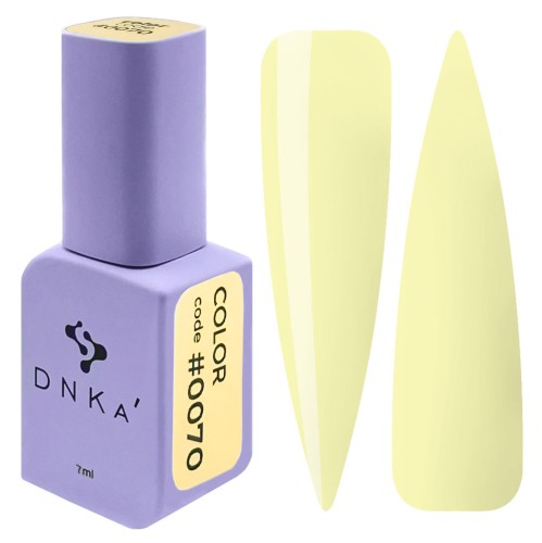 DNKa COLOR GEL POLISH NEW FORMULA, 7 ml #0070