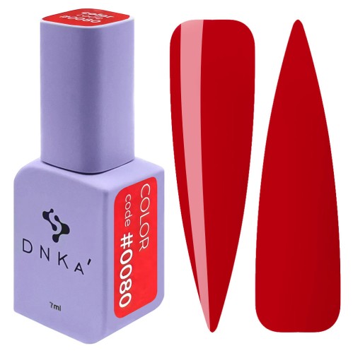 DNKa COLOR GEL POLISH NEW FORMULA, 7 ml #0080