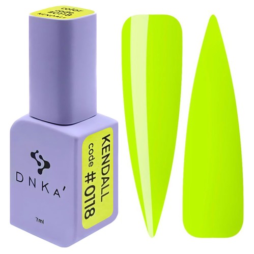DNKa COLOR GEL POLISH NEW FORMULA, 7 ml #0118