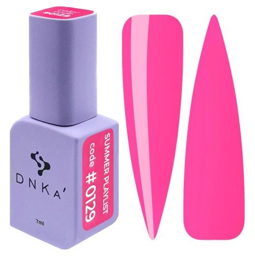 DNKa COLOR GEL POLISH NEW FORMULA, 7 ml #0129