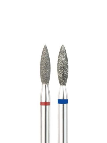TOUCH Frez diamentowy płomyk ostry czerwony 2,5 mm