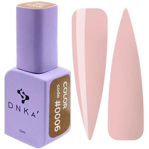 DNKa COLOR GEL POLISH NEW FORMULA, 7 ml #0006