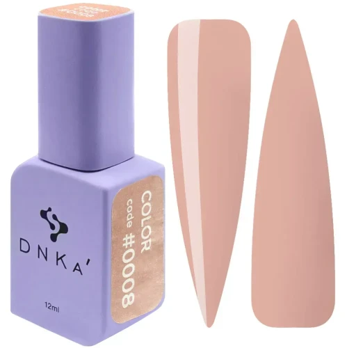 DNKa COLOR GEL POLISH NEW FORMULA, 7 ml #0008