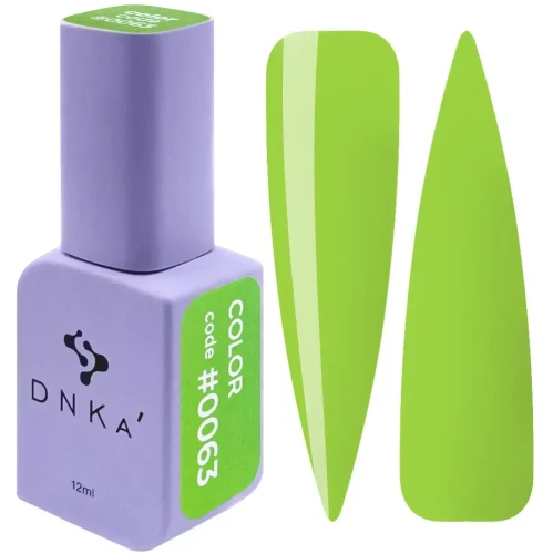 DNKa COLOR GEL POLISH NEW FORMULA, 7 ml #0063