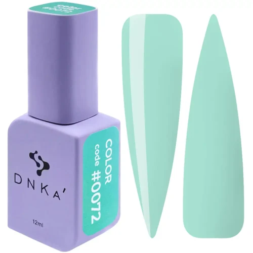 DNKa COLOR GEL POLISH NEW FORMULA, 7 ml #0072