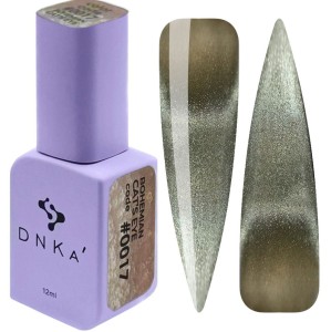 DNKa COLOR GEL POLISH CAT'S EYE , 7 ml #0017 BOHEMIAN