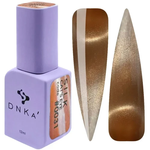 DNKa COLOR GEL POLISH CAT`S EYE , 7 ml #0031 SILK