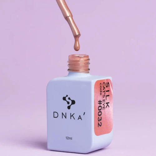 DNKa COLOR GEL POLISH CAT`S EYE , 12 ml #0032 SILK