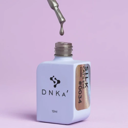 DNKa COLOR GEL POLISH CAT`S EYE , 7 ml #0034 SILK