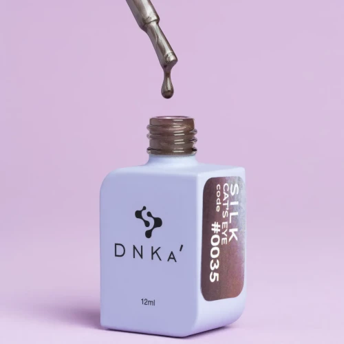 DNKa COLOR GEL POLISH CAT`S EYE , 7 ml #0035 SILK