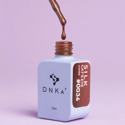 DNKa COLOR GEL POLISH CAT`S EYE , 7 ml #0036 SILK
