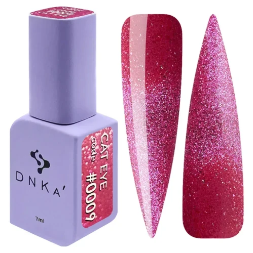 DNKa COLOR GEL POLISH CAT`S EYE,  7 ml #0009