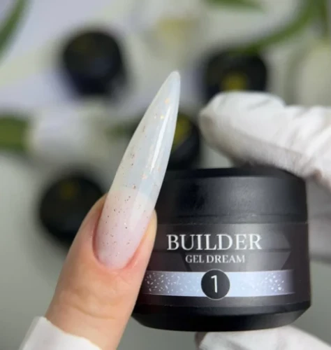 CRYSTAL Builder Gel Dream nr 1 - 30 ml