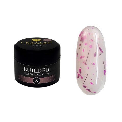 Shoper: CRYSTAL Builder Gel Spring Nude nr 8 - 15 ml