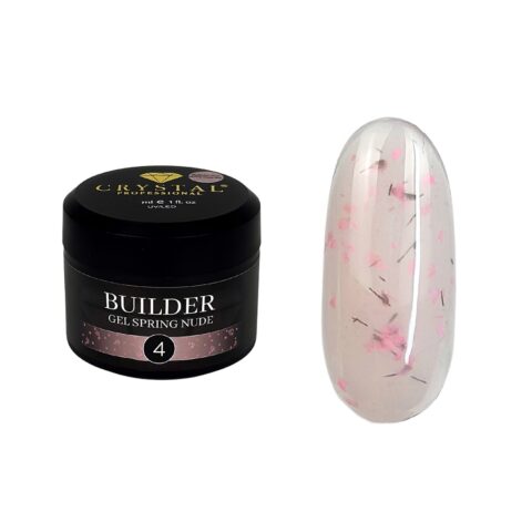 CRYSTAL Builder Gel Spring Nude nr 4 - 15 ml