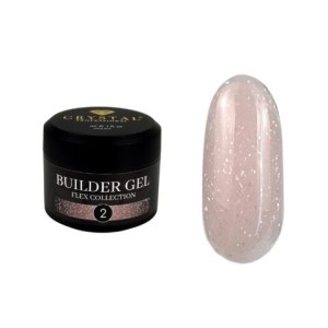 CRYSTAL Builder Gel FLEX nr 2 - 30 ml